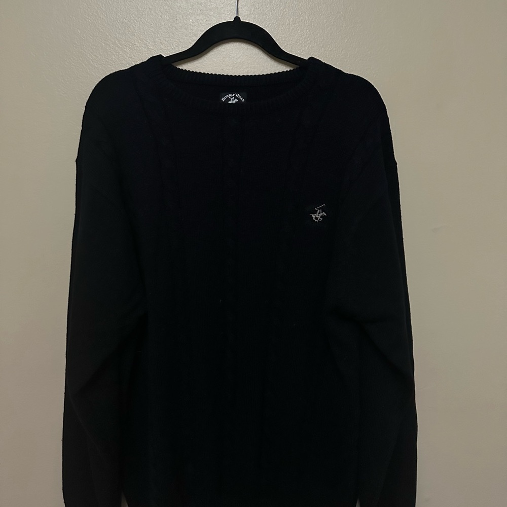 Beverly Hills Polo Club Cable Knit Sweater – Size XXL